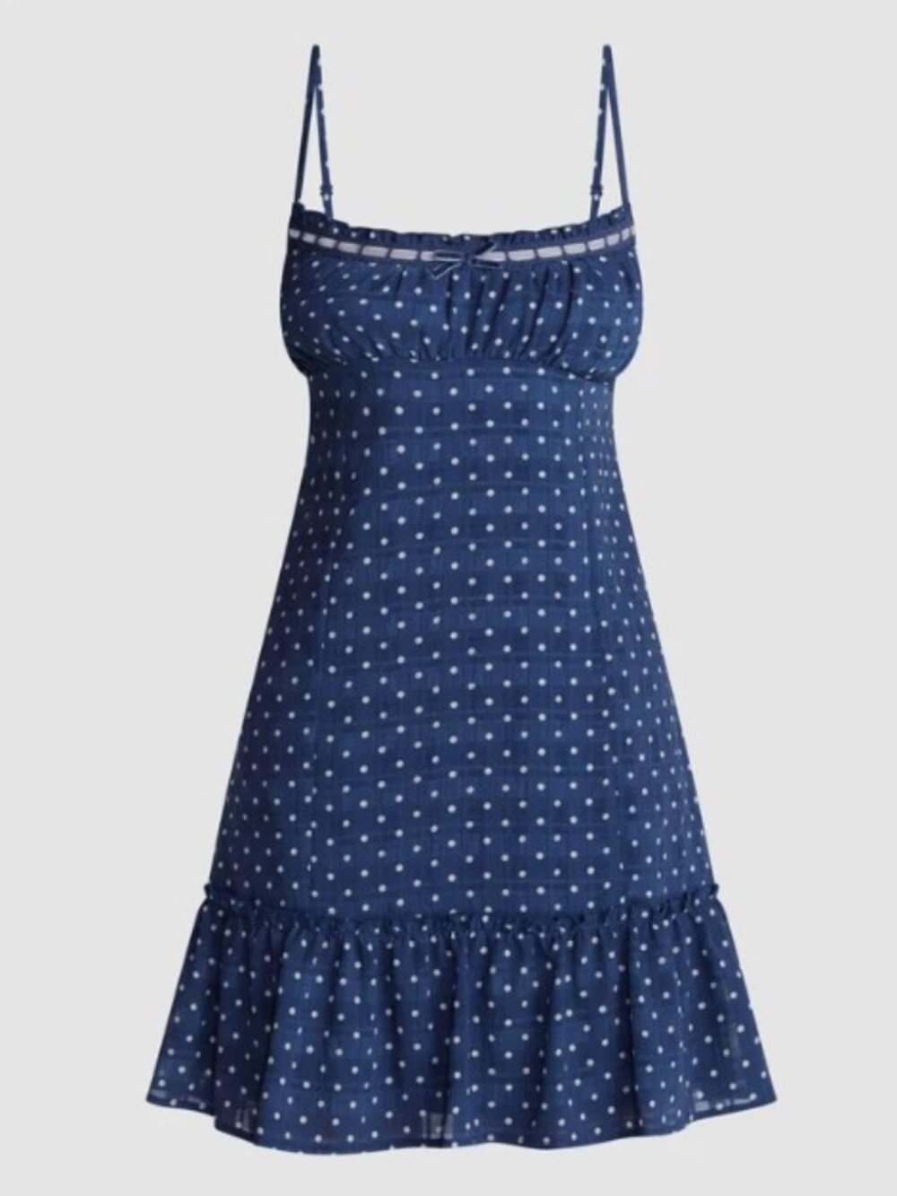 NO BOUNDARIES Drop Ruffle Mini Dress - Picture 7 of 7
